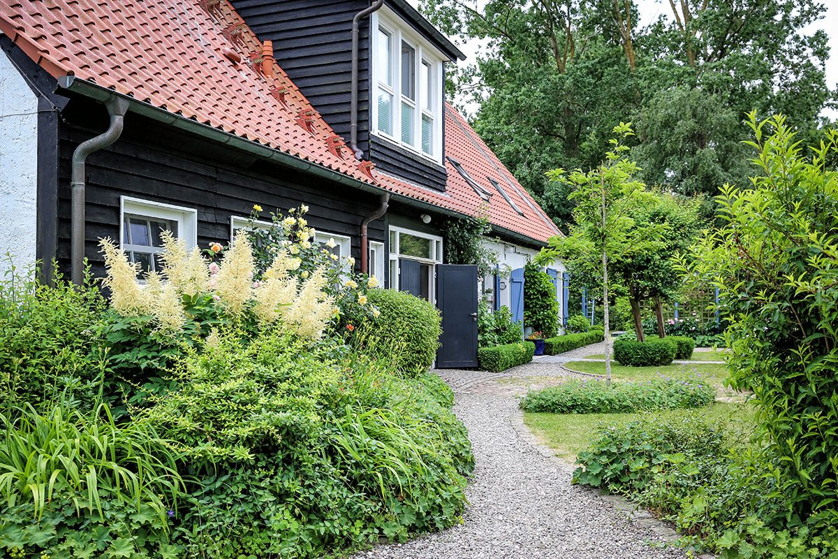 Das historische Landhaus einer Malerin