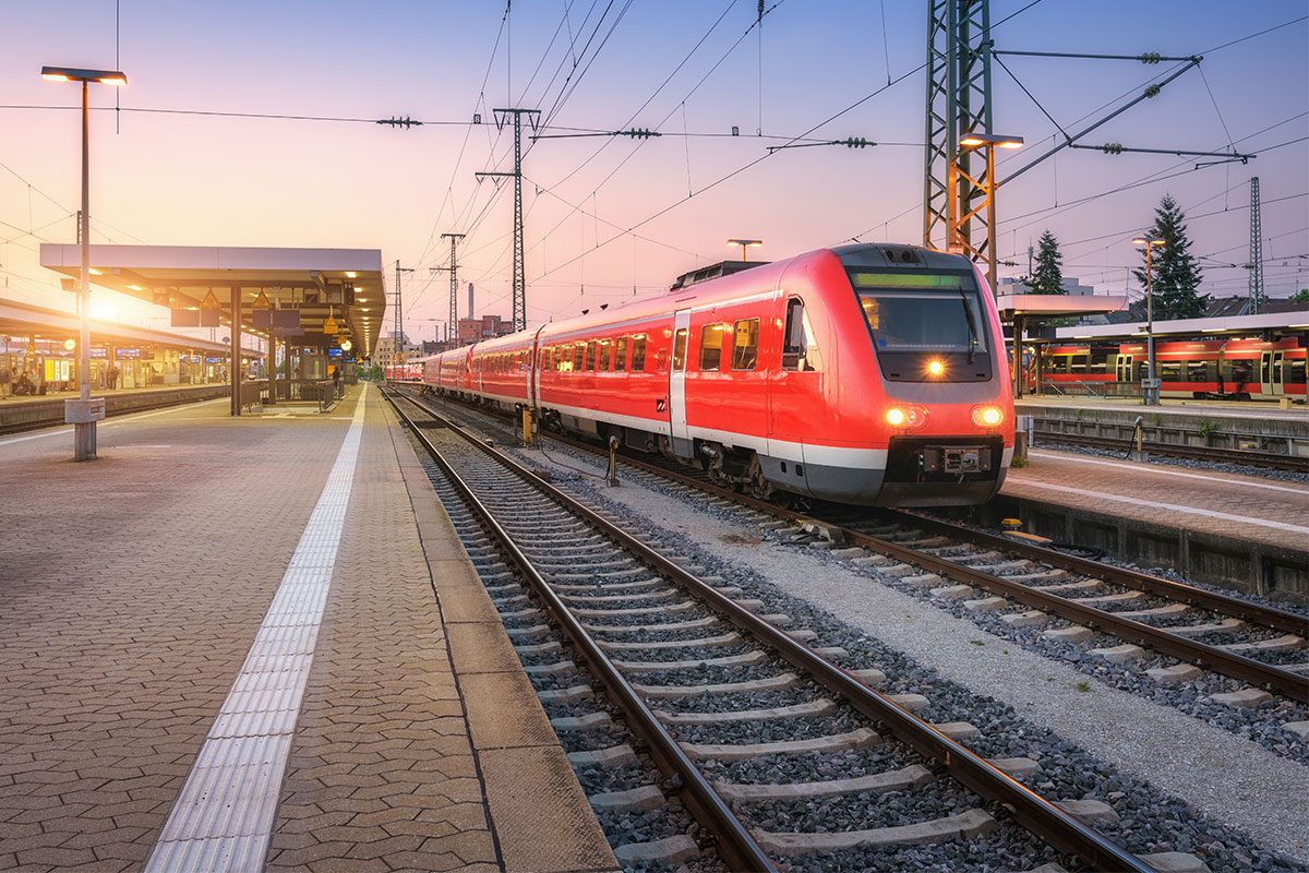 Bahn bis Stralsund